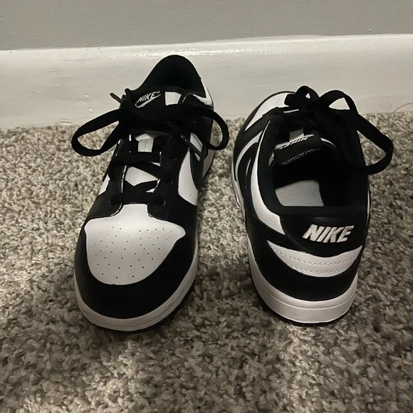 Nike Black and White Dunks | Athletic Shoes - Picture 6 of 10